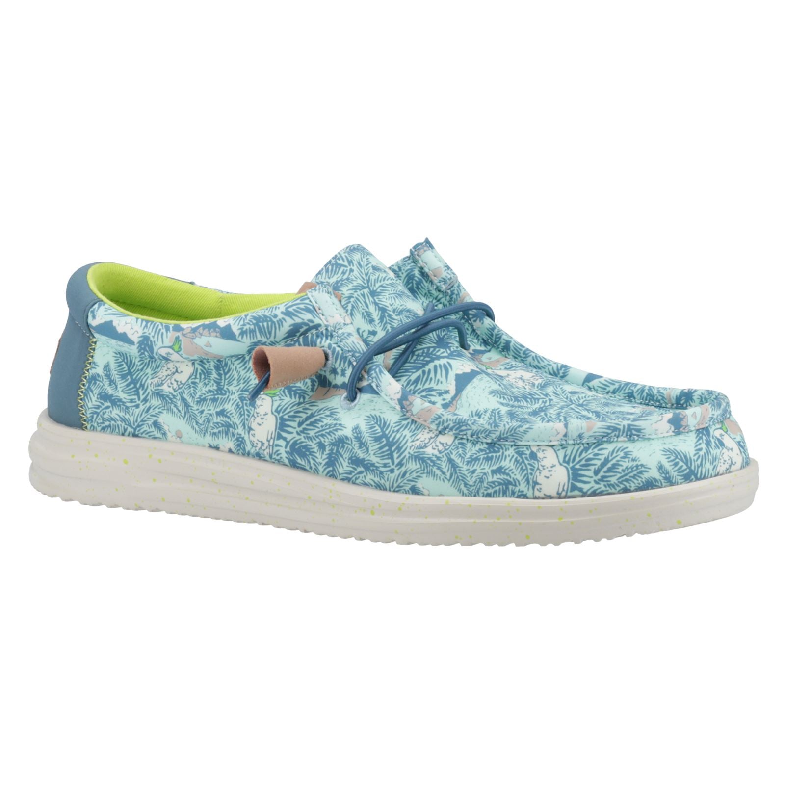 HEYDUDE Wally H2O Tropical Herren Blaue Tropische Bootsschuhe
