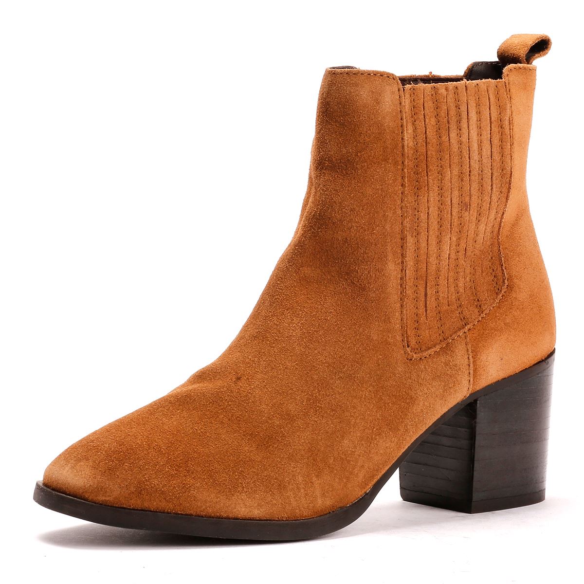 Osprey London The Naples Wildleder Damen Braune Stiefel