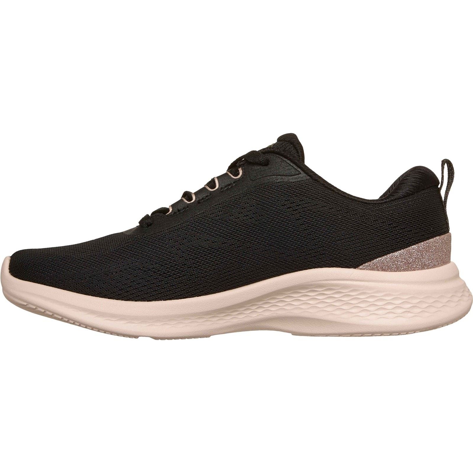 Skechers Skech-Lite Pro 2.0 Polyester Damen Sneakers Schwarz/Roségold