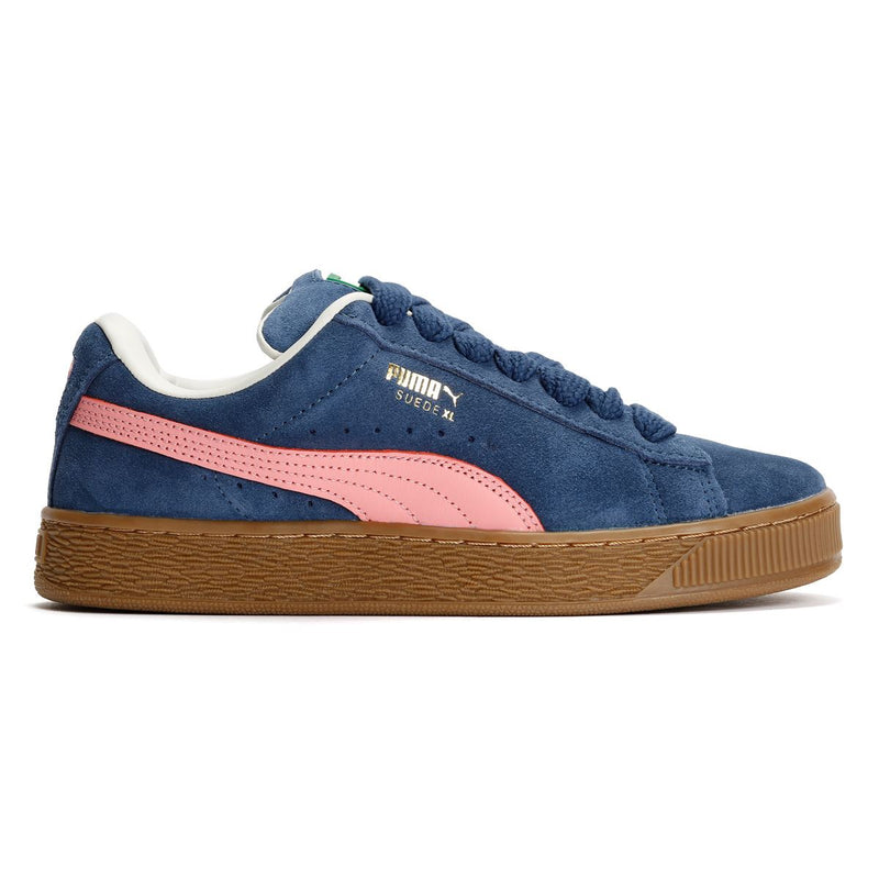 Puma Suede XL Wildlederblaue Turnschuhe