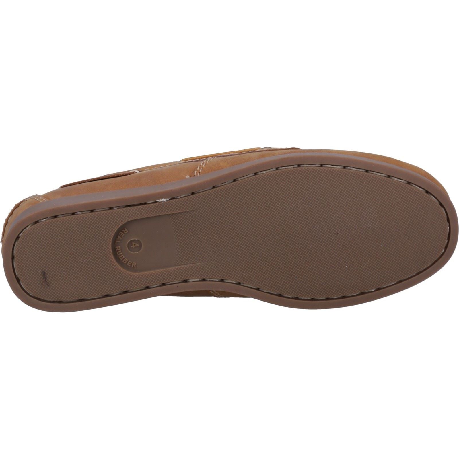 Cotswold Waterlane Leder Damen Bootsschuhe In Kamelfarbe