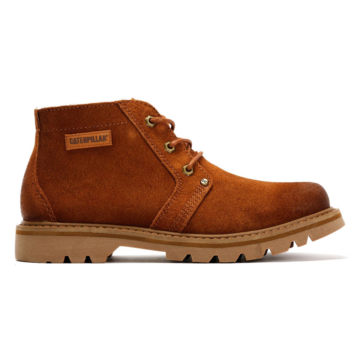 Caterpillar Grader Chukka Wildleder Herren Braune Stiefel