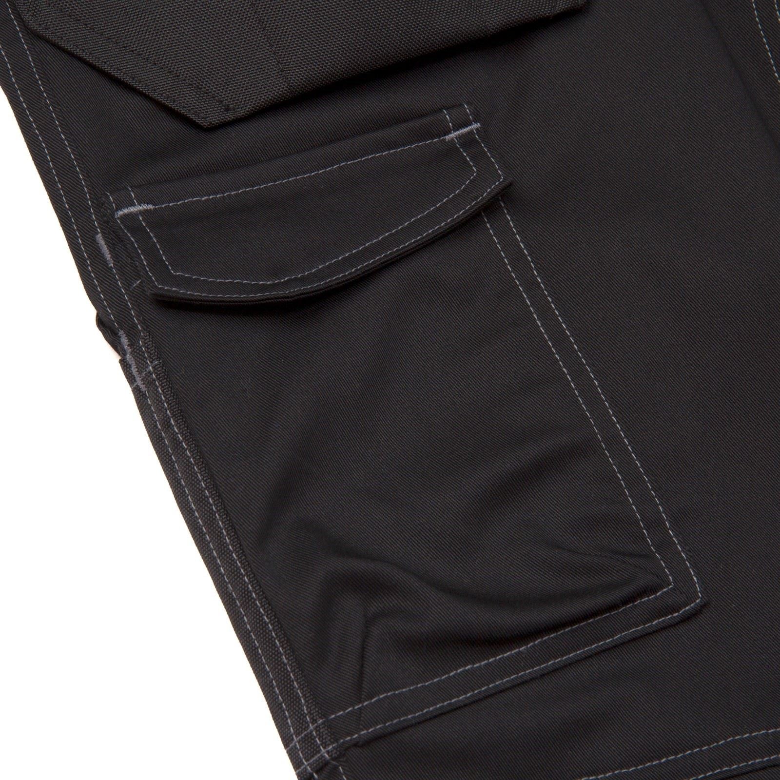 Caterpillar Essential Knee Pocket Stretch Holster Polyester Herren Schwarze Outdoor Hosen