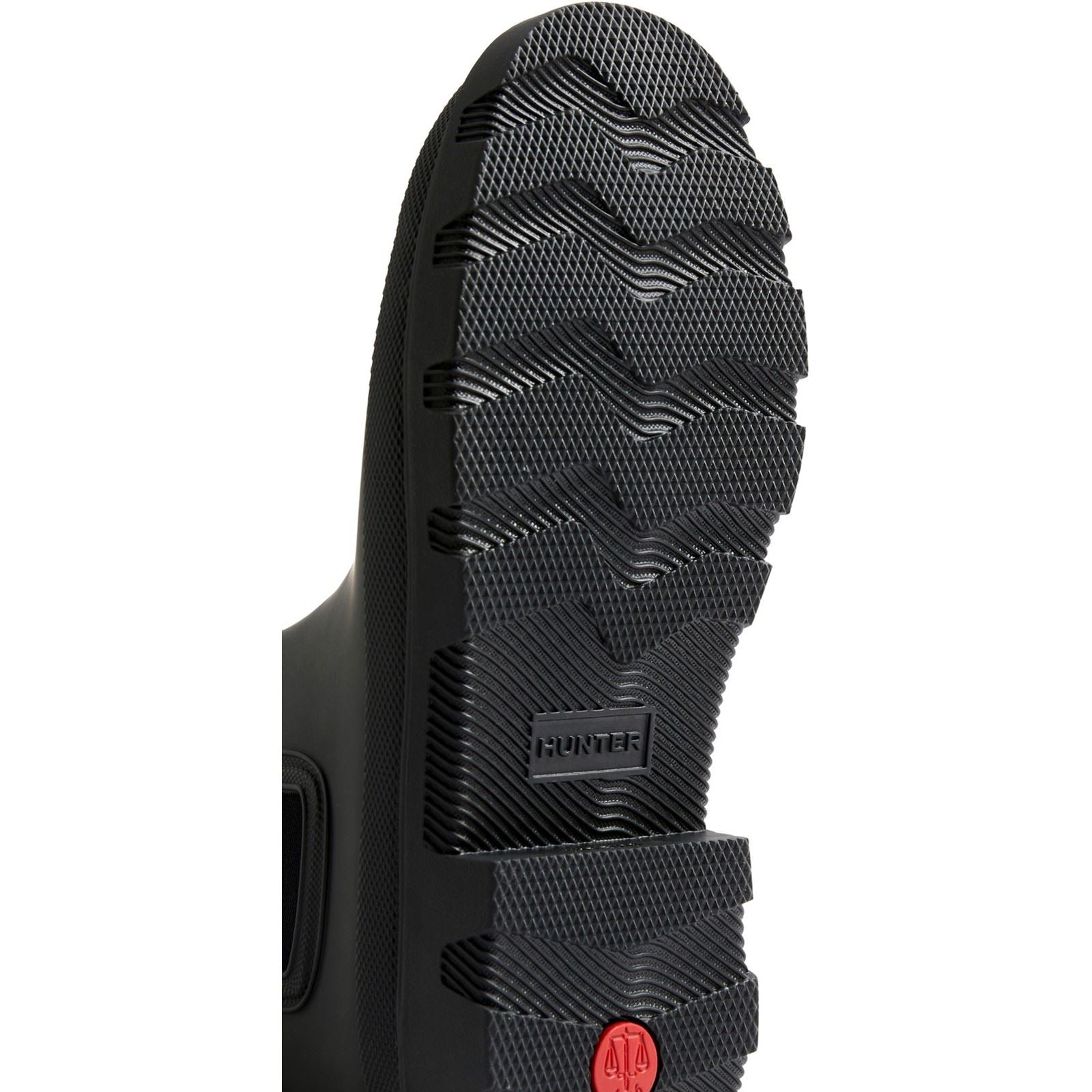 Hunter Downpour Gummi Schwarze Gummistiefel