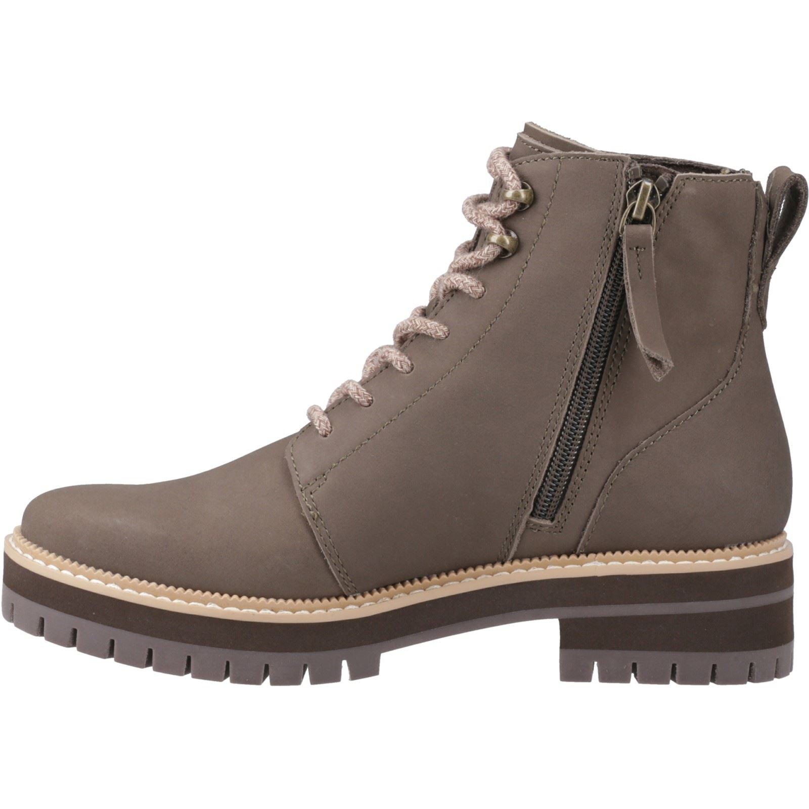 TOMS Wylder Leder Damen Grün Stiefel
