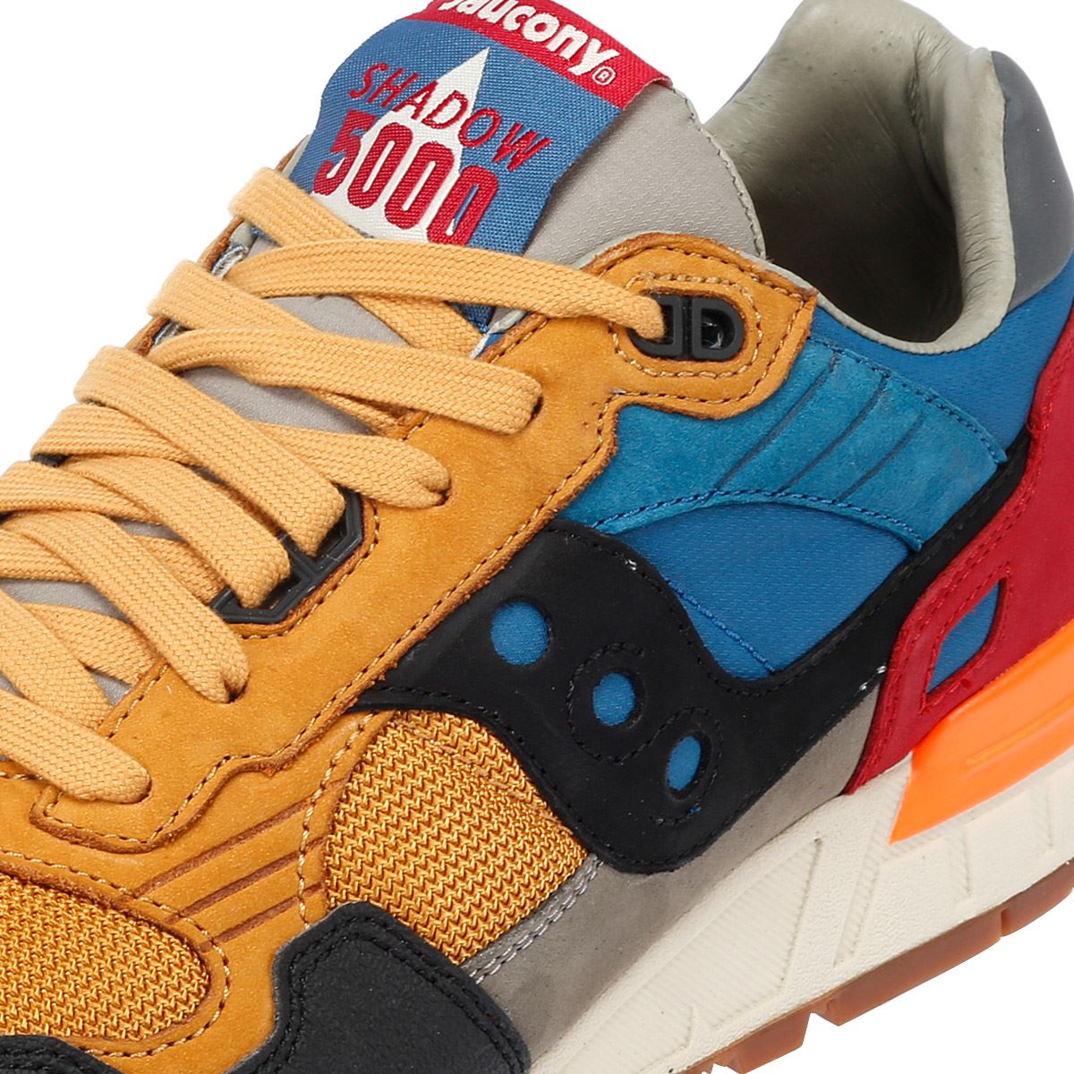 Saucony Shadow 5000 Leder Gelb/Mehrfarbig Sneakers