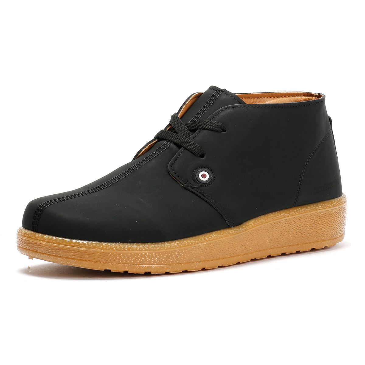 Lambretta Pinto Herren Schwarze Stiefel
