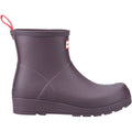 Hunter Play Short Gummistiefel Für Damen In Schwarz/Traube