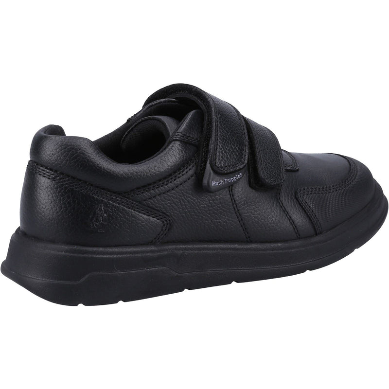 Hush Puppies Ryan SNR Lederschuhe Für Jungen In Schwarz