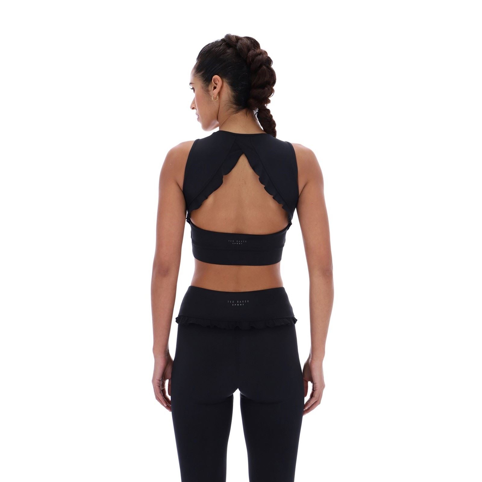 Ted Baker ARIA TBWSBS262 Polyester Damen Schwarze Farber Sport-Bh