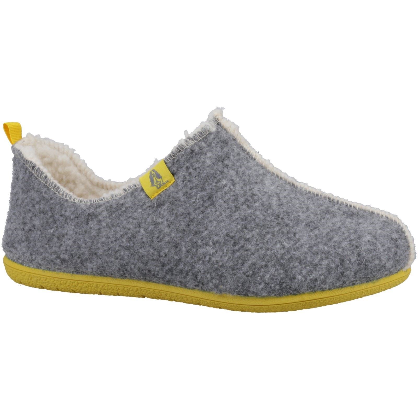 Hush Puppies Good Damen Graue Hausschuhe