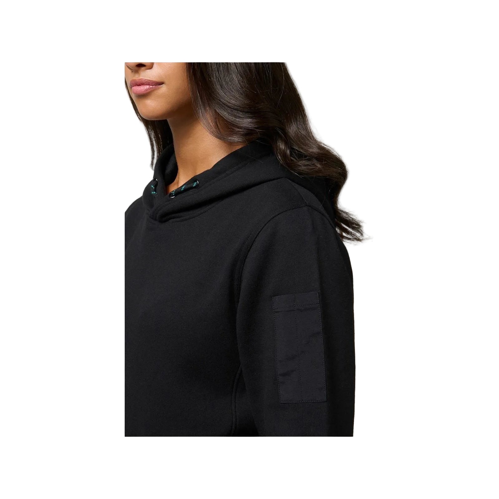 Hard Yakka Gladiator Baumwolle Damen Schwarz Kapuzenpullover