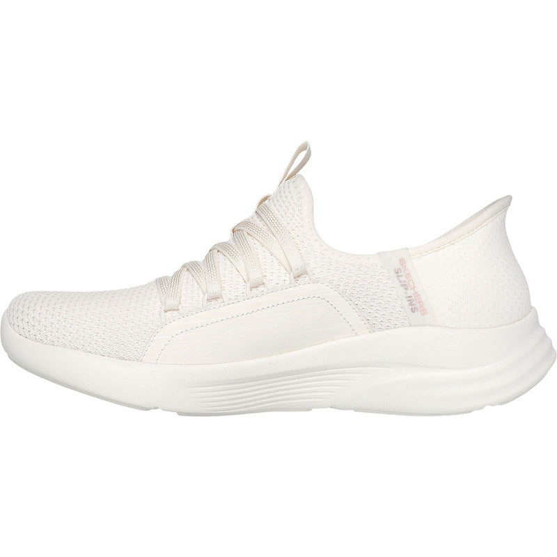 Skechers Relaxed Fit Sport Ballet Chic Textile Damen Sneaker In Off-Weiß