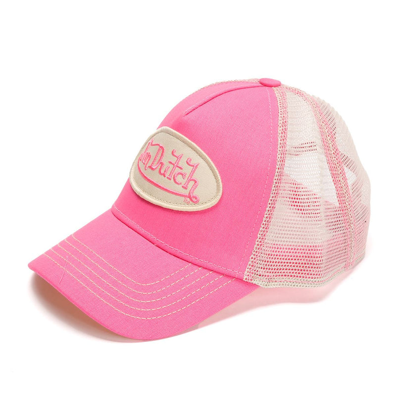Von Dutch Staple Trucker Baumwollene Pinke Mützen