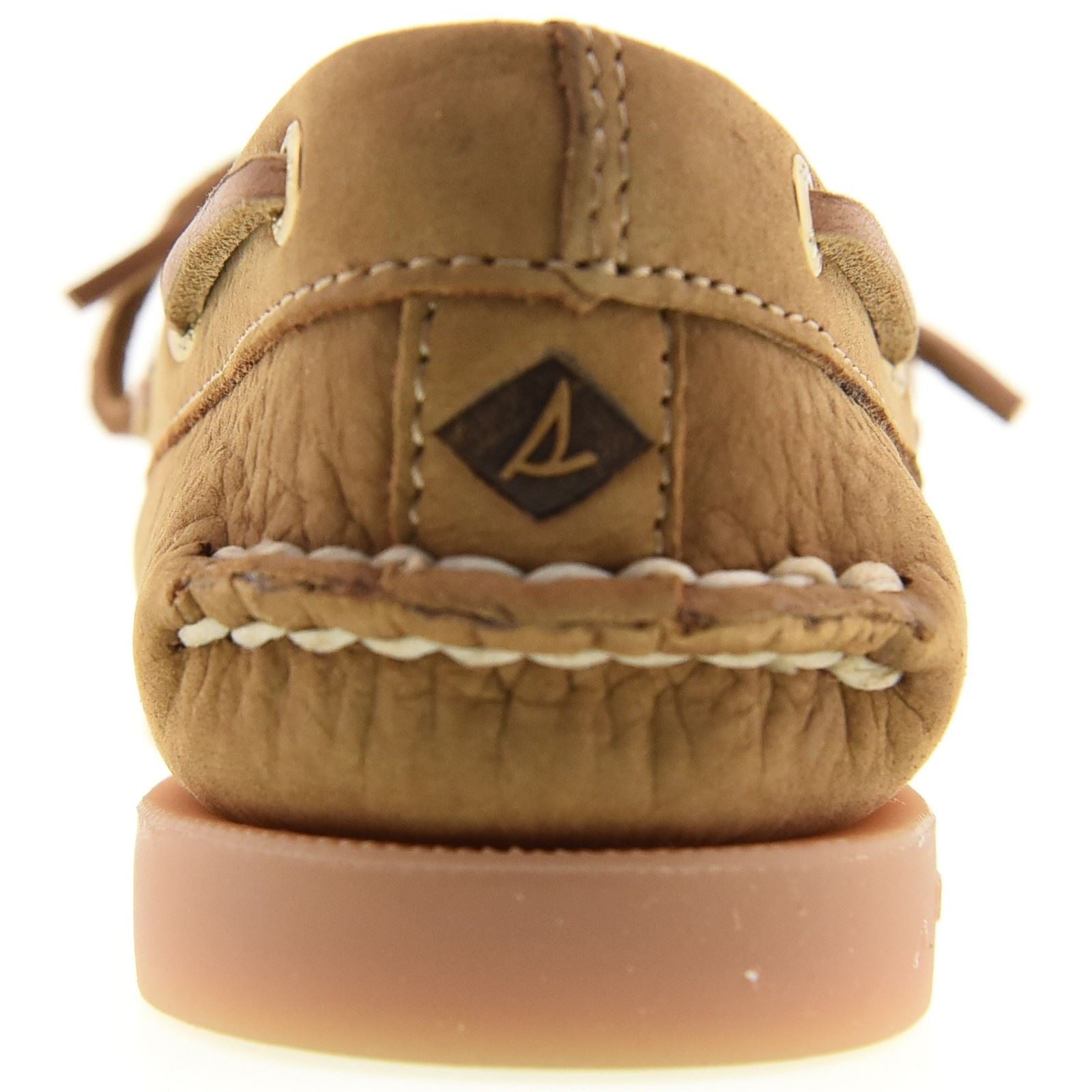 Sperry Authentic 2 Eye Boat Leder Damen Beige Bootsschuhe