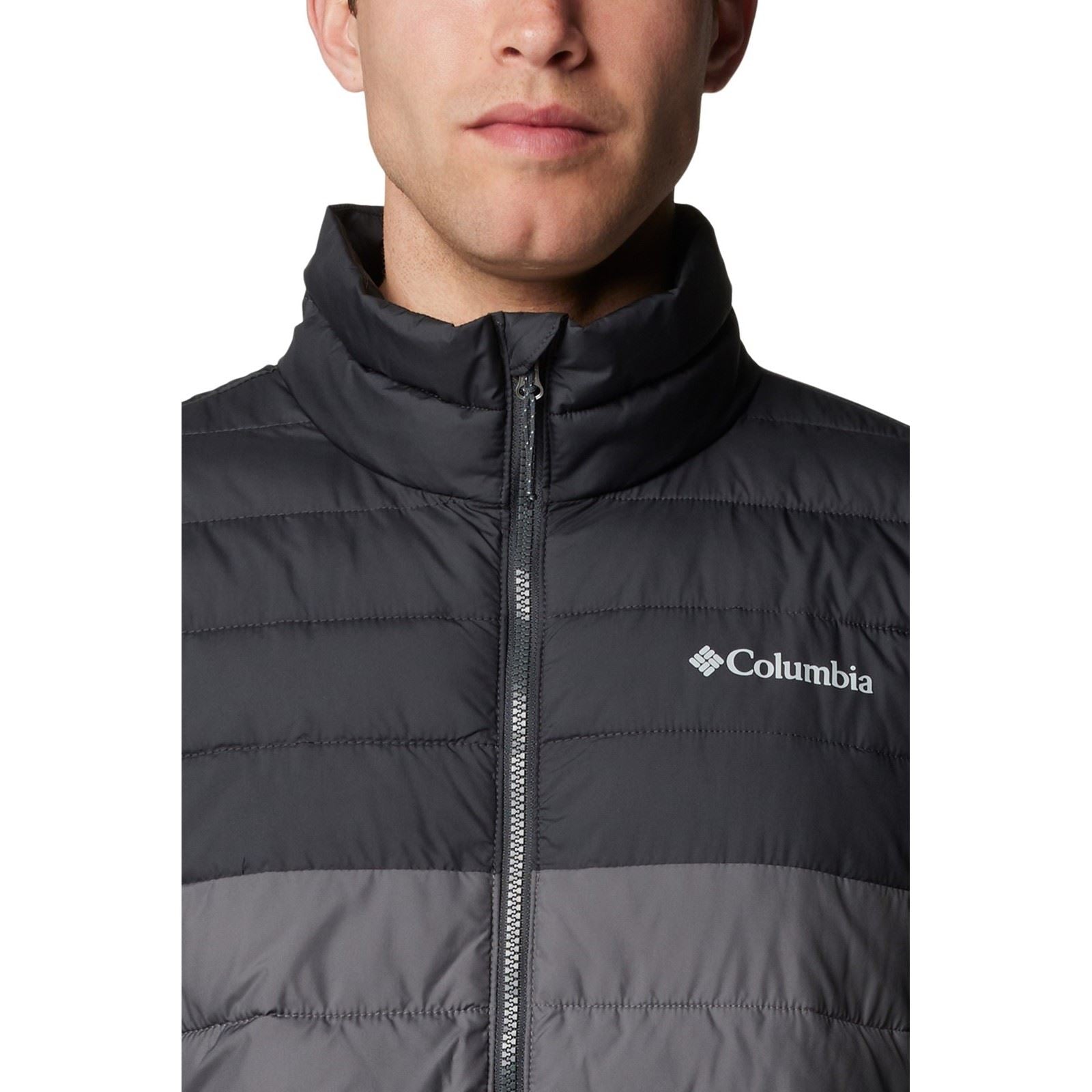 Columbia Powder Lite II Jacket Herren Graue Steppjacke