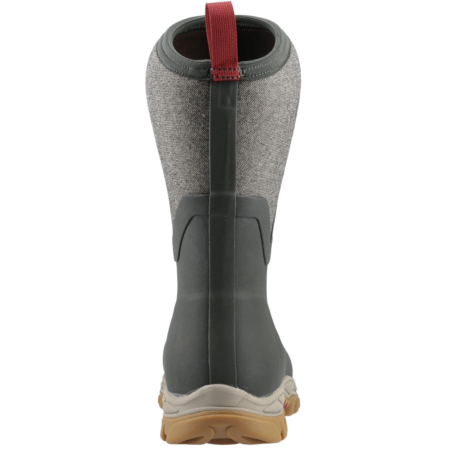 Muck Boots Arctic Sport II Mid Damen Winterstiefel in Olive/Heringbone-Muster aus Gummi