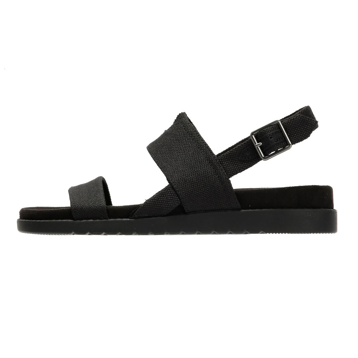 TOMS Marin Slingback Canvas Damenschwarze Sandalen