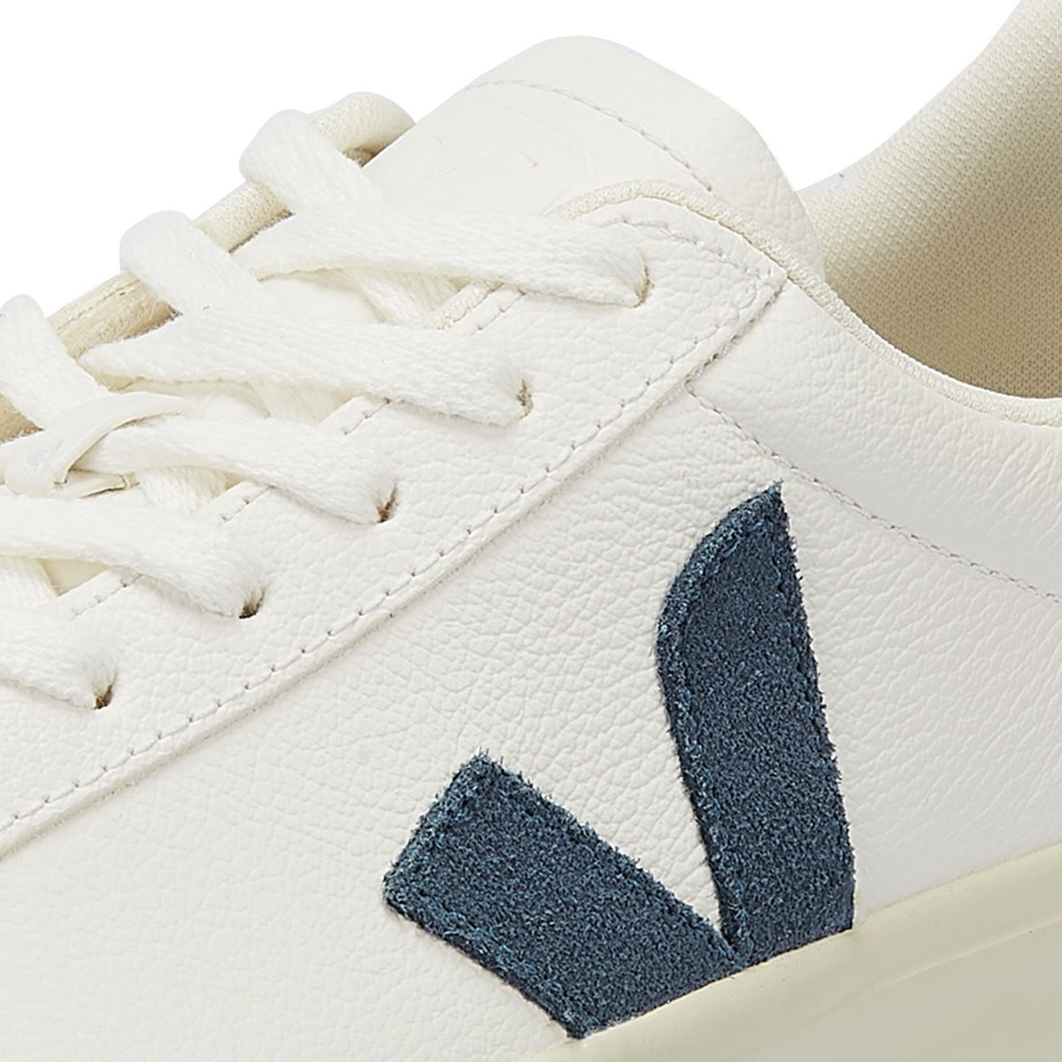 Veja Damen-Turnschuhe Campo California In Weiß/Blau