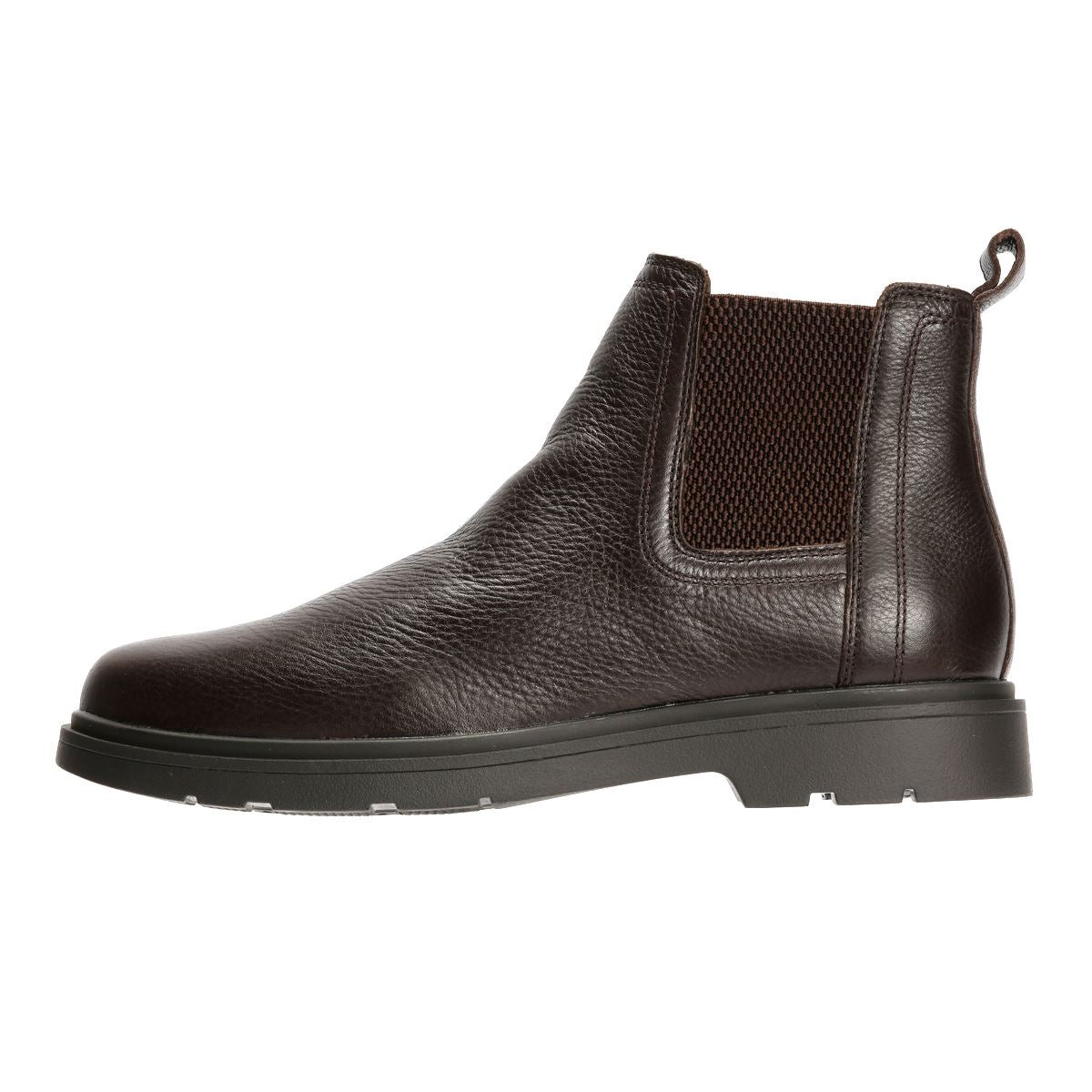 Geox Spherica EC1 C Tumble Leder Herren Braune Stiefel