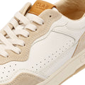 Clae Haywood Fog Leder Herren Weiße Sneakers