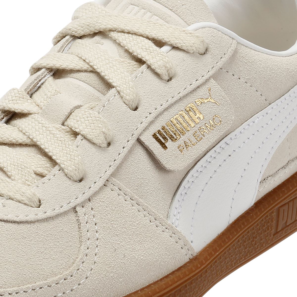 Puma Palermo Wildleder Damen Weiße Sneakers