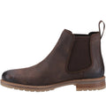 Hush Puppies Russell Leder Herren Stiefel Braun