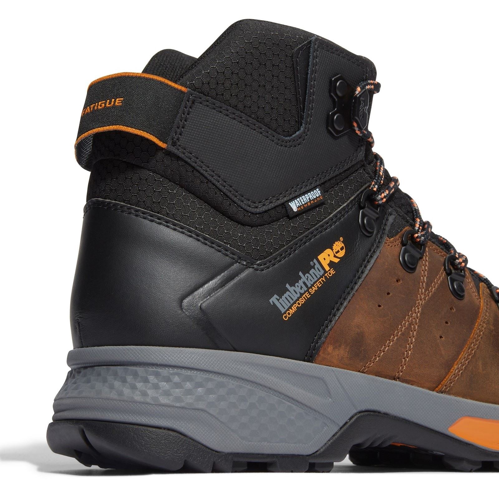 Timberland Pro Switchback Leder Dunkelbraune Sicherheitsstiefel