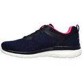 Skechers Bountiful Quick Path Damen-Turnschuhe In Marineblau/Heißrosa
