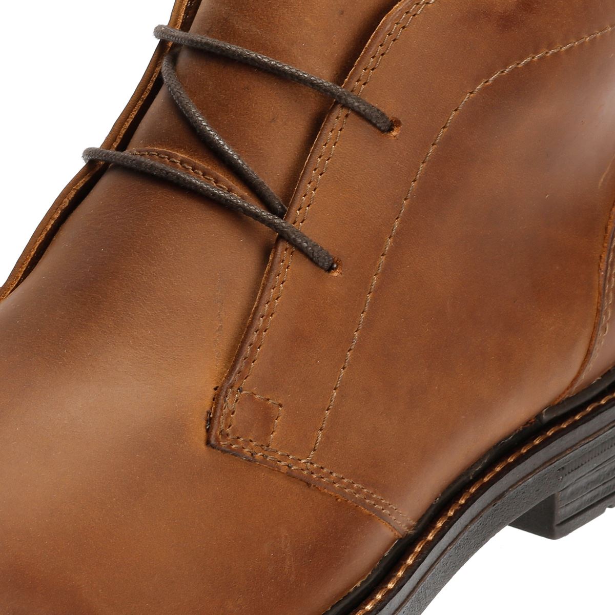 Tower London Armour Chukka Lace Leder Herren Hellbraun Stiefel