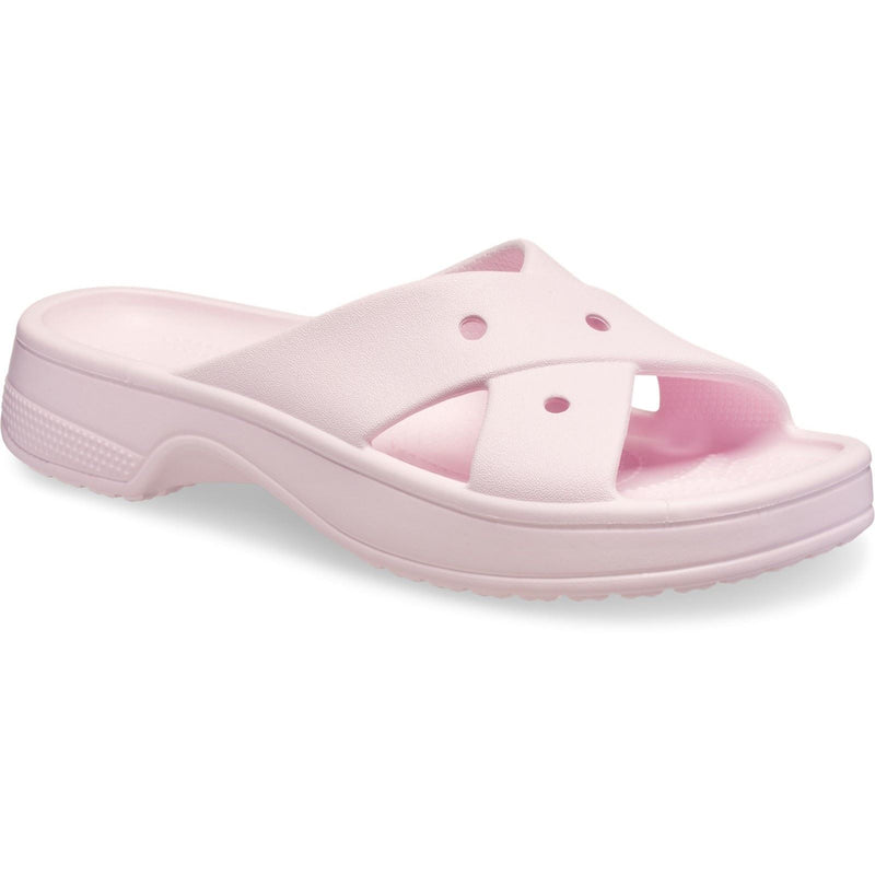 Crocs Classic Cross Strap Damen Sandalen Aus Thermoplastischem Material In Rosa