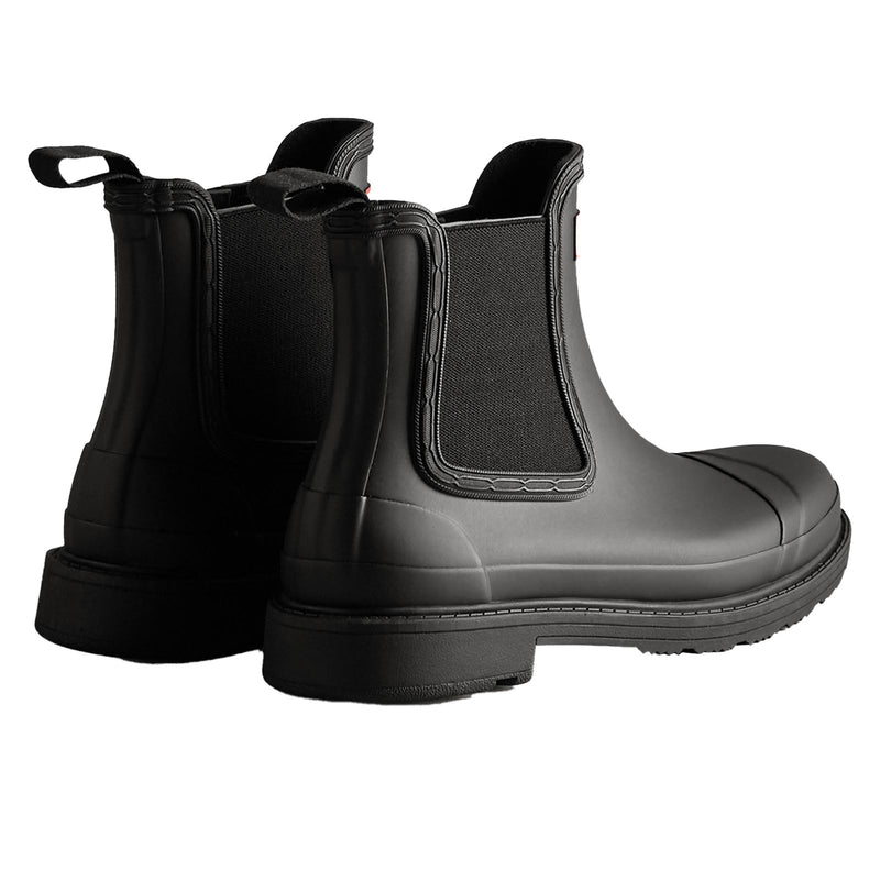 Hunter Commando Gummistiefel Für Damen In Schwarz