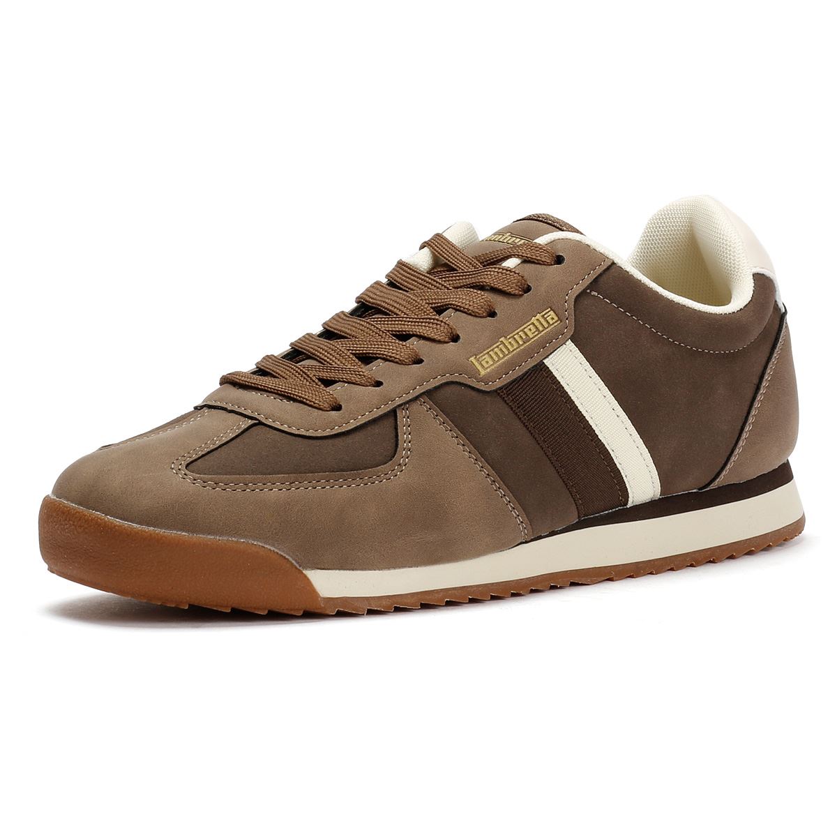 Lambretta Diego Herren Braune Sneakers