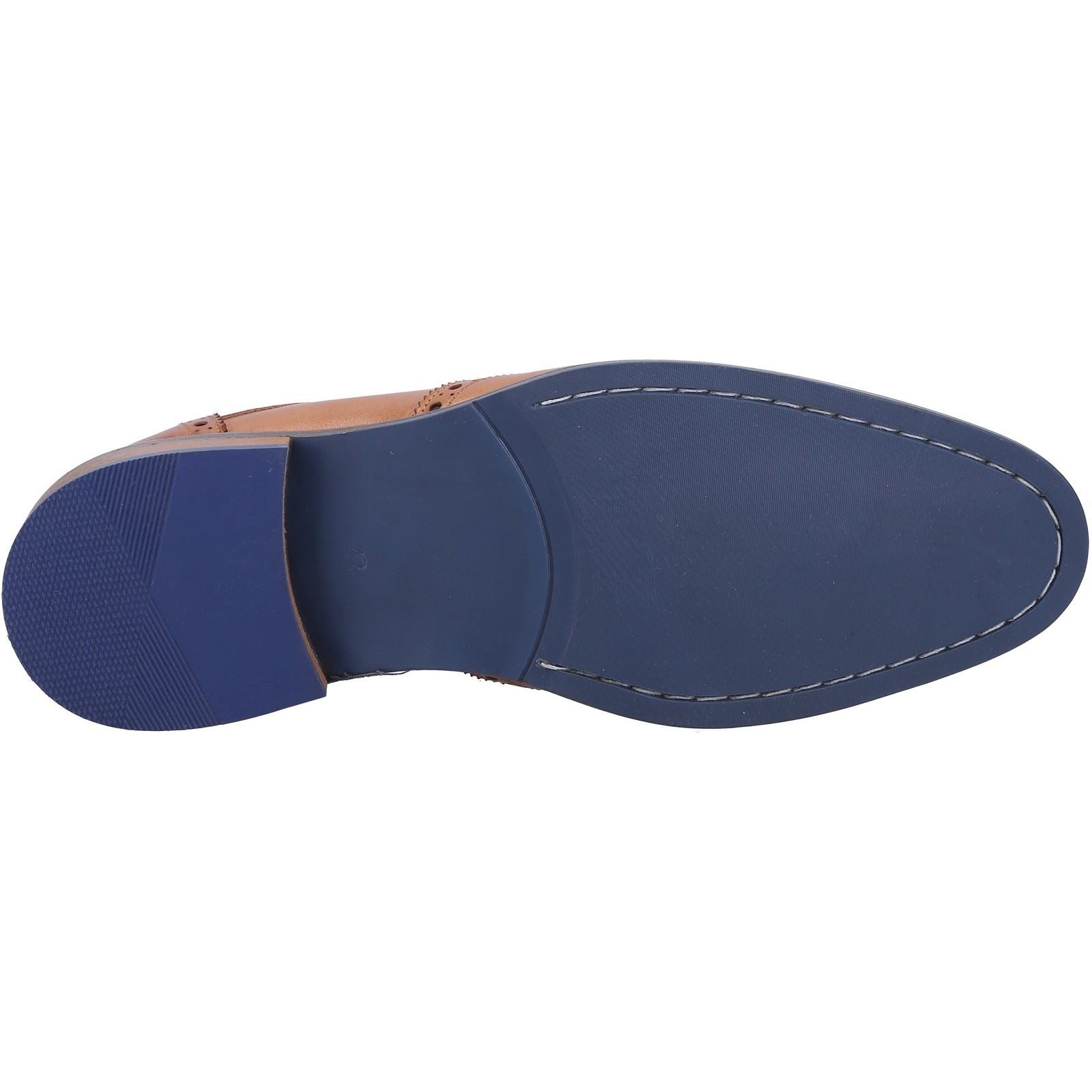 Hush Puppies Dustin Brogue Herren Brogues Schuhe Aus Braunem Leder