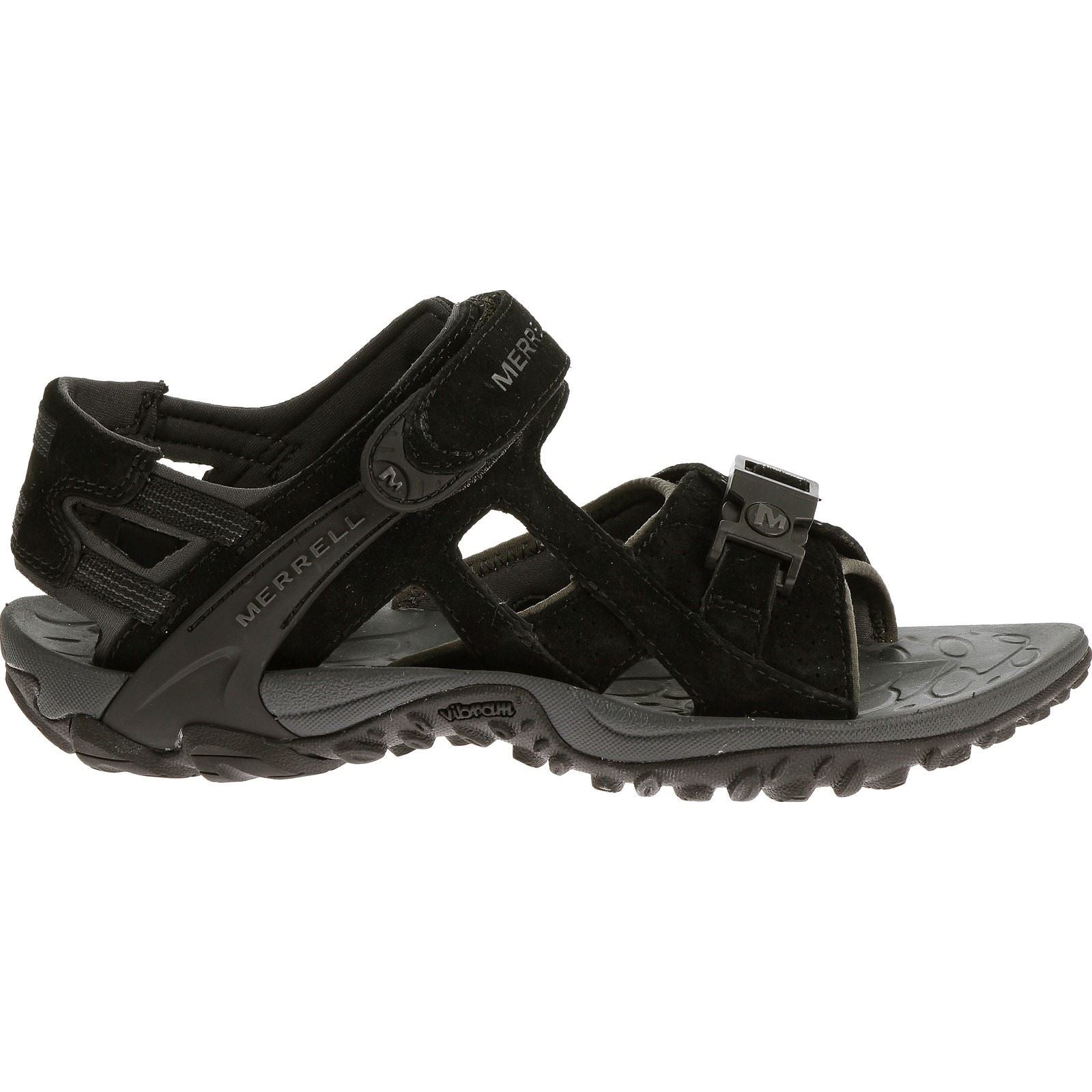 Merrell Kahuna III Wildleder Herren Schwarze Sandalen