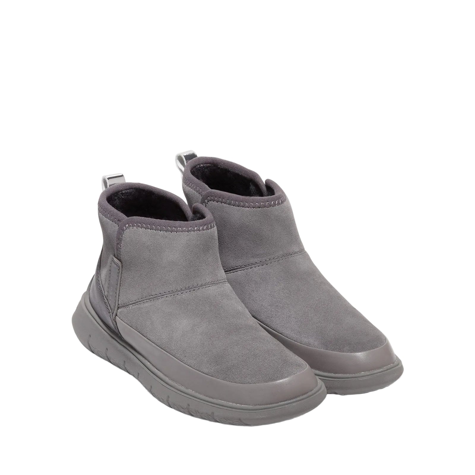 Cole Haan Generation ZeroGrand Leder Damen Graue Stiefel