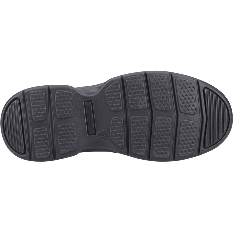 Hush Puppies Harold Leder Herren Schwarz Mokassin Schuhe