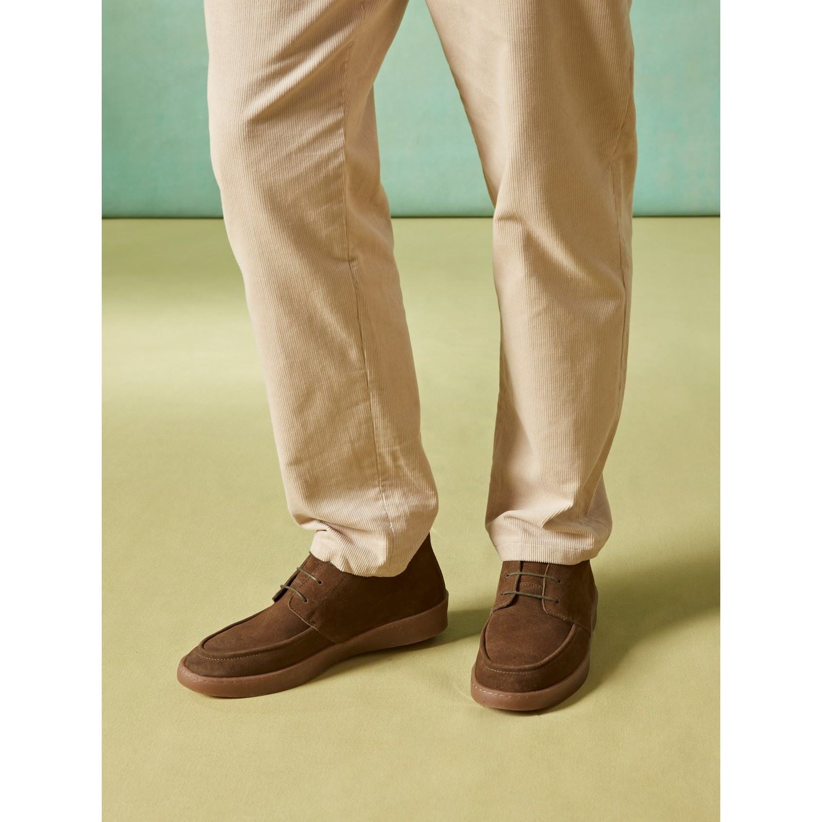 Hush Puppies Rafael Wildleder Herren Schnürschuhe In Tan