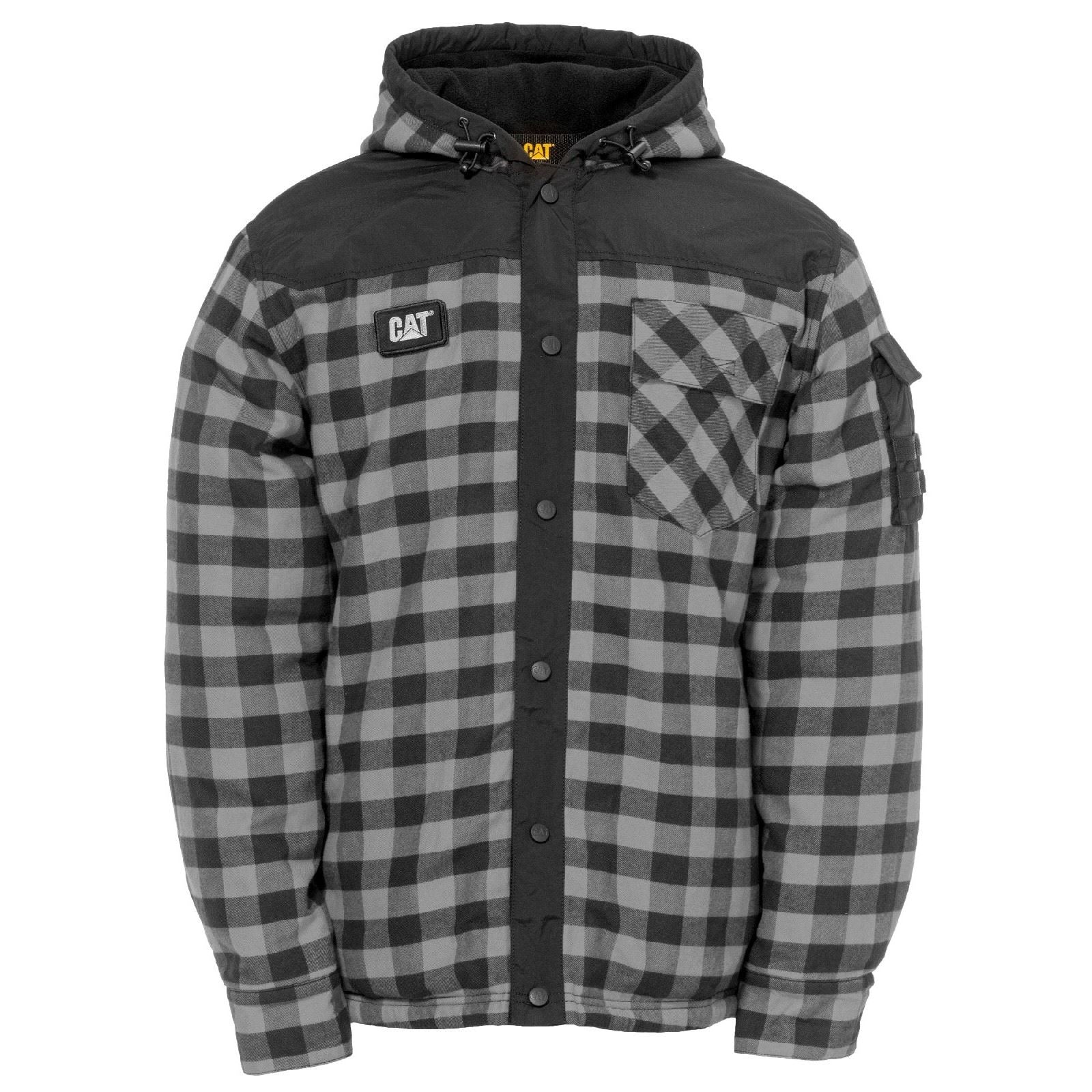 Caterpillar Sequoia Herren Graue Fleecejacke