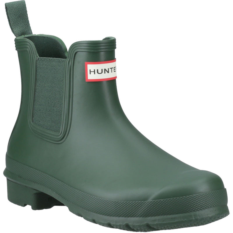 Hunter Original Chelsea Damen Gummistiefel In Grün