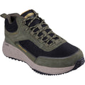 Skechers Bounder Rse Leder Herren Wanderstiefel In Oliv/Schwarz