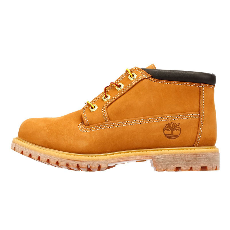 Timberland Nellie Mid Chukka Damen Gelbe Lederstiefel