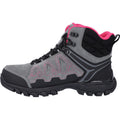 Hi-Tec V-Lite Explorer WP Rindsveloursleder Damen Wanderschuhe In Grau/Fuchsia