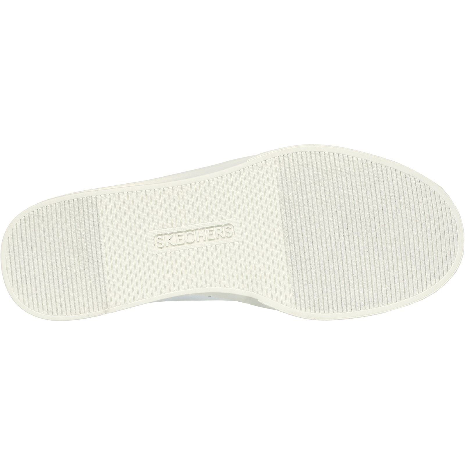 Skechers Eden LX - Beaming Glory Damen-Sneaker Aus Synthetik In Weiß/Schwarz