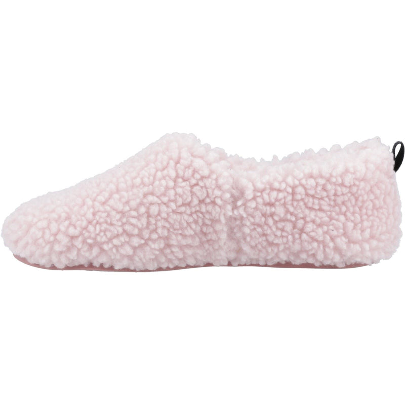 Hush Puppies Emily Faux Fur Damen Blush Hausschuhe