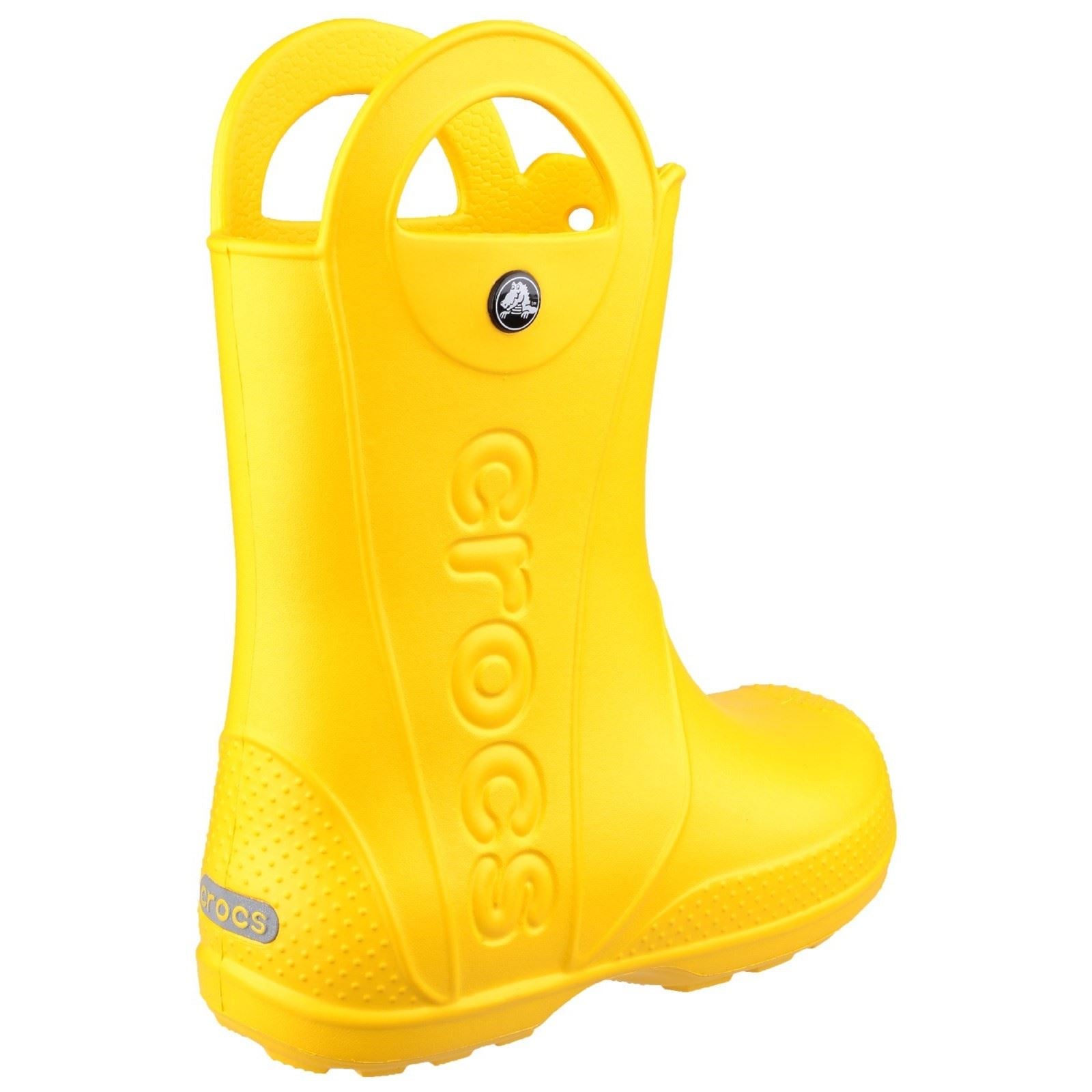 Crocs Handle It Rain Thermoplastische Gelbe Gummistiefel