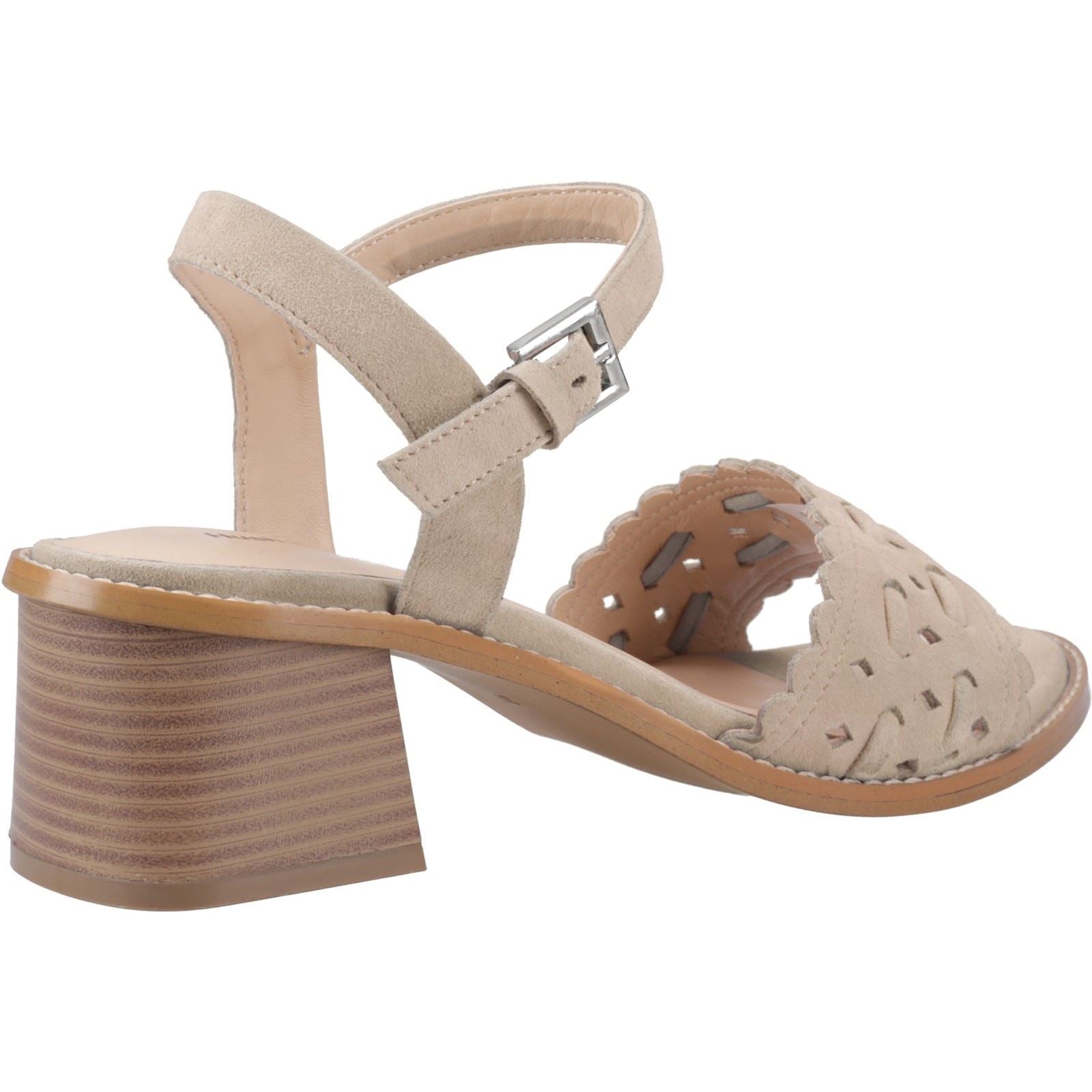 Hush Puppies Lacie Damen Sandalen Aus Wildleder In Taupe
