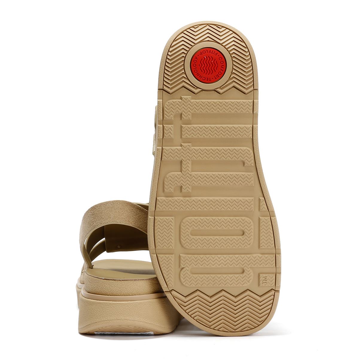 FitFlop GEN-FF Fisherman Wildleder Damen Braune Sandalen