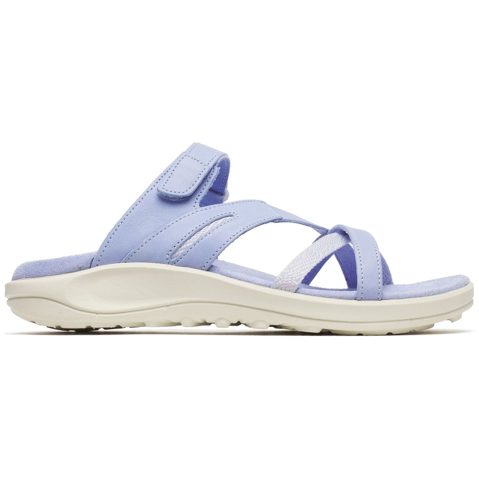 Merrell District 4 Leder Damen Lavendel Sandalen