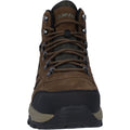 Hi-Tec Bandera Expedition Mid Wide Herren Wanderschuhe Aus Leder In Rauchbraun/Khaki